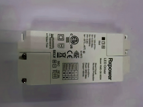 0-10V 36W 800mA 900mA 1A LED Driver Flicker free Power Supplier