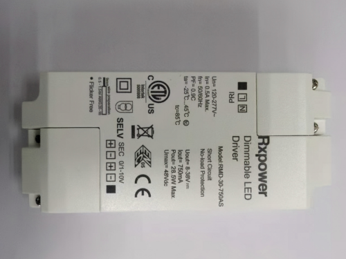 Flicker Free 30W 0-10V Dimming LED Driver Power Supply-10V Dimming LED Driver Po